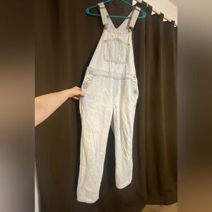 Old navy overalls very light washed blue like color